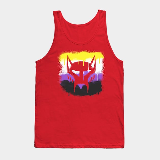 Non-Binary Maximal Tank Top by candychameleon
